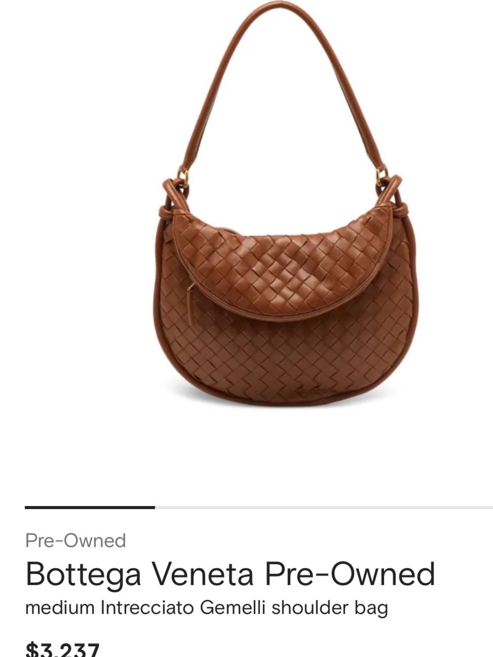 Bottega Veneta Tan Intrecciato Shoulder Hobo